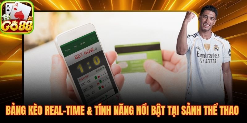 Bảng kèo thể thao GO88 cập nhật tức thời và tỷ lệ ăn minh bạch