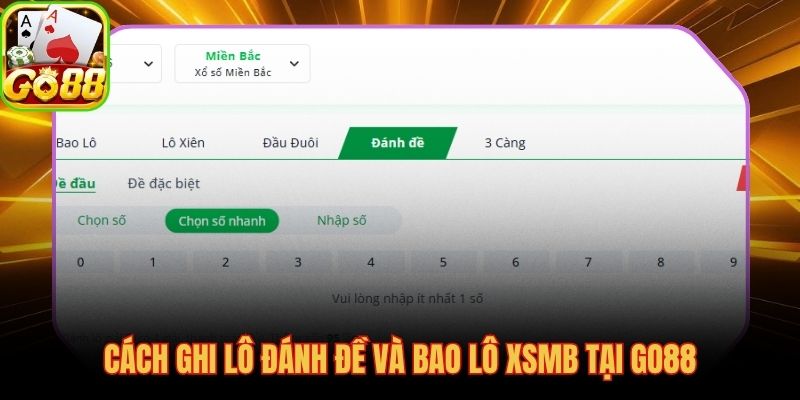 Ba hình thức cược XSMB và cơ chế thắng thua khác biệt hoàn toàn