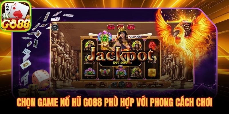 Phong cách chơi và thông số RTP Volatility tương ứng tại GO88