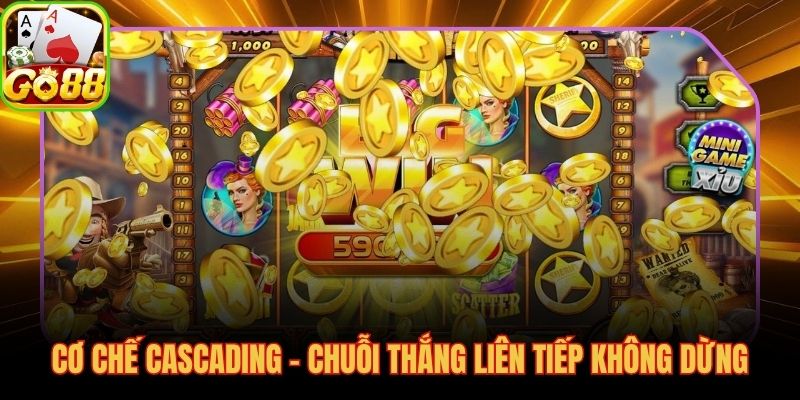 Phản ứng dây chuyền cascading và chuỗi nổ tung đá quý liên tiếp