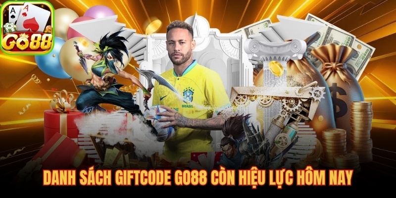 Kho giftcode GO88 xác nhận còn hiệu lực và cập nhật liên tục