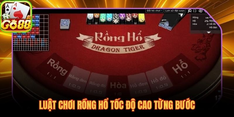 Từng bước luật chơi Dragon Tiger với ván 30 giây rõ ràng nhất