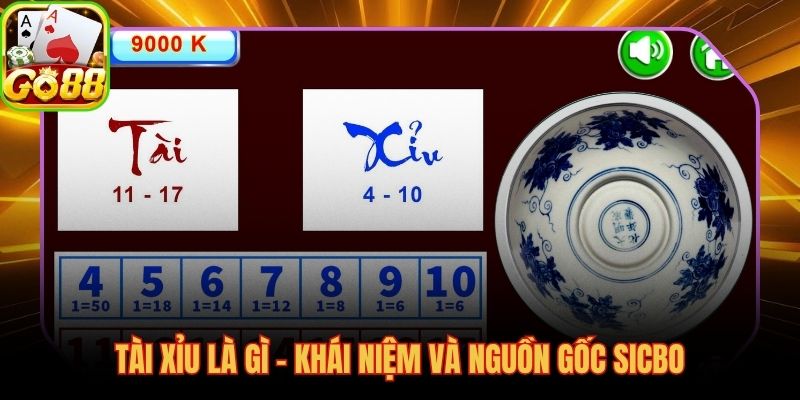 Tài xỉu là gì trò xúc xắc cổ điển gốc Trung Hoa hàng thế kỷ