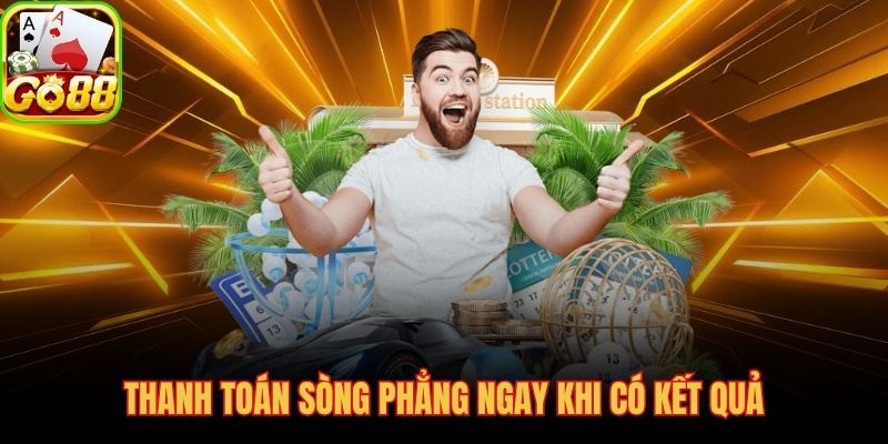 Tiền thưởng xổ số GO88 vào ví tức thì cùng tự động toàn bộ quy trình