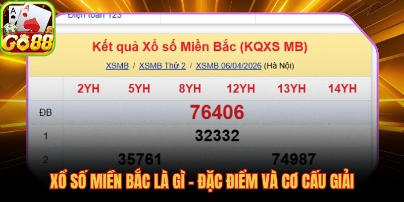 Xổ số miền Bắc là gì, hệ thống 8 giải thưởng quay đúng lịch mỗi ngày